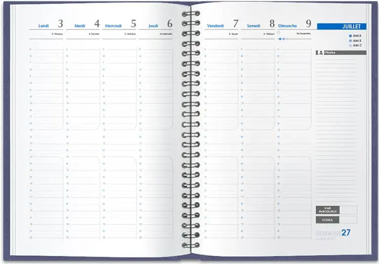 2024: Agenda 2024 journalier une page par jour - 365 jours ,Planificateur  un jour = une page ,avec planification mensuel |format A4 (French Edition)